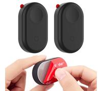 Custodia in silicone impermeabile con adesivo per Galaxy Smarttag2, confezione da 2 protezioni GPS nascoste con adesivo per portafoglio, bagagli, auto, bicicletta, telecomando drone
