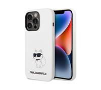 Custodia in silicone Karl Lagerfeld Choupette White - iPhone 14 Pro Max