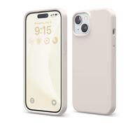 Custodia in silicone liquido elago compatibile con iPhone 15. Protezione completa del corpo in silicone premium. Struttura antiurto con 4 strati