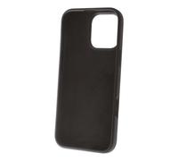 Custodia in silicone liquido Muvit For Change Recycletek compatibile con Apple iPhone 16 Pro Max nera