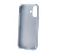 Custodia in silicone liquido Muvit For Change Recycletek compatibile con Apple iPhone 16 Sky Blue