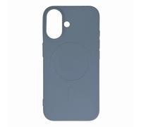 Custodia in silicone liquido per iPhone 16e con supporto MagSafe - Azzurro chiaro