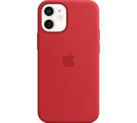 Custodia in silicone MagSafe Apple iPhone 12 Mini - rosso