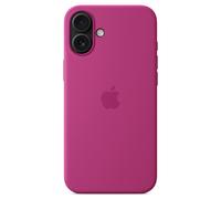 Custodia in silicone MagSafe Apple iPhone 16 Plus - fucsia