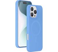 BIGBEN Protettiva COVSILIMAGIP16PBL Cover per Apple iPhone 16 Pro, Blu