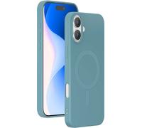BIGBEN Protettiva COVSILIMAGIP16G Cover per Apple iPhone 16, Verde