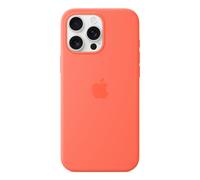 Custodia in silicone MagSafe per Apple iPhone 16 Pro Max - Arancione mandarino - Nouvo
