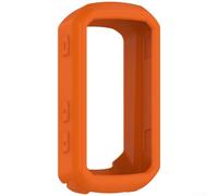 Custodia in silicone, mezza copertura protettiva, anti-goccia, antiurto, accessorio per computer da bici Garmin Edge 850/550 (arancione)