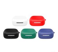 Custodia in silicone micro-testurizzato con moschettone multi-angolo per HUAWEI FreeArc, presa migliorata e opzioni di orientamento (bianco)