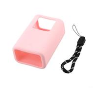 Custodia in silicone modellato di precisione per CUKTECH 10 per mini power bank che offre un involucro completo per protezione e accessibilità funzionale alle porte (rosa)