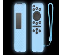 Custodia in silicone modellato di precisione per Samsung BN59-01432A BN59-01480L Voice Remote supporta funzionalità e durata (blu di notte)
