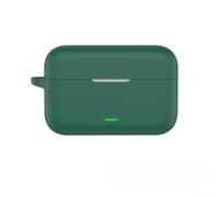 Custodia in silicone morbido compatibile con Realme Buds T500 Pro, scudo resistente all'usura e ai graffi, pelle protettiva precisa per auricolari wireless, bianco (verde)