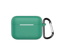 Custodia in silicone morbido per Realme Buds T200 Case, Custodia antiurto in silicone Custodia protettiva manica auricolari wireless Accessorio (verde)