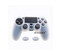 Custodia in silicone morbido trasparente in gomma per Sony PlayStation Dualshock 4 PS4 DS4 Pro Slim Controller
