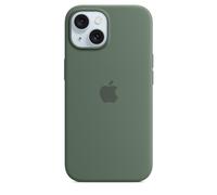Custodia In Silicone Originale / Ufficiale Apple iPhone 15 - Cipresso (Verde)