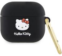 Custodia In Silicone Per Airpods Pro 2 Nera Hello Kitty