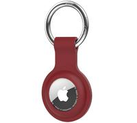 Custodia in silicone per AirTag - Bordeaux