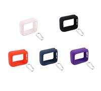 Custodia in silicone per altoparlante compatibile con Bluetooth JBL GO4, copertura completa, antipolvere, spessa, custodia protettiva per altoparlante GO4 (viola)