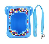 Custodia in Silicone per Animale Domestico Digitale Giocattolo Interattivo, Borsa da Viaggio, con Cordino, per Natale, Ringraziamento, Compleanni (BLUE)
