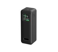Custodia in silicone per Anker Prime 27650mAH Power Bank (250W), pelle morbida in gel da viaggio, custodia protettiva, custodia per il trasporto (Nero)