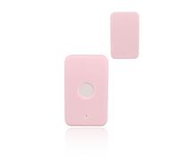 Custodia in silicone per Apple iPhone MagSafe Charger Power Bank - antigraffio, antiurto, antipolvere, portatile slim fit per ricarica magnetica (rosa)