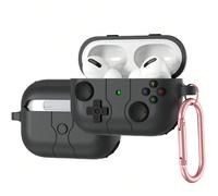 Custodia in silicone per auricolari compatibile con 4 3 Pro 2 Pro3, a forma di console di gioco Apple AirPods 3,Apple AirPods Pro 2,Apple AirPods 4,Galaxy Buds3/3Pro,gemme vive gemme 2 gemme pro gemme
