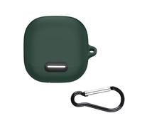 Custodia in silicone per auricolari wireless per Anker Soundcore Liberty 4 NC Custodia antiurto per auricolari Custodia protettiva con gancio portachiavi Anti polvere Copertura lavabile (verde)