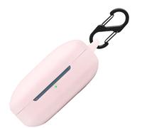 Custodia in silicone per Beats Fit Pro, resistente agli urti e alla pelle, per Beats Fit Pro con Keychain (rosa)