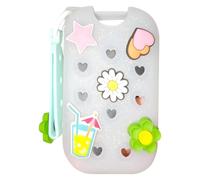 Custodia in silicone per bottiglie spray da 30 ml con clip rotante e scudo per mantenere l'integrità della bottiglia, portachiavi ciondoli e accessori