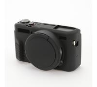 Custodia in silicone per Canon G7X Mark II - ottimizzata per accessibilità port