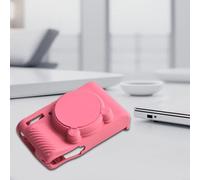 Custodia in silicone per Canon PowerShot SX740SX730 con copriobiettivo per proteggere da polvere, cadute e graffi, colore: rosso