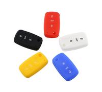 Custodia In Silicone Per Chiave Volkswagen VW Golf Bora Jetta Polo PassAT Blu