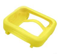 Custodia in silicone per computer subacqueo, custodia protettiva per orologio subacqueo peregrino, accessorio per ingranaggi antiurto, nero (giallo)