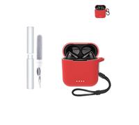 Custodia in silicone per cuffie Bluetooth Tozo T6, resistente ed ecologico, con fori precisi e compatibilità di ricarica, rosa