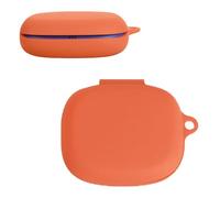 Custodia in silicone per cuffie JBL ENDURANCE ZONE, accessori per auricolari wireless, morbida custodia protettiva antiscivolo con gancio, custodia rotettiva antiurto e antipolvere (arancione)