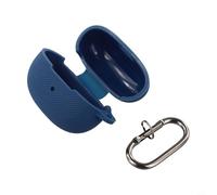 Custodia in silicone per cuffie SHOKZ Open Dots, antipolvere, antiurto, protettiva per auricolari wireless (blu)