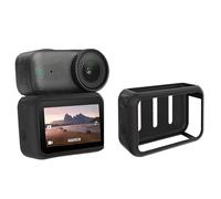 Custodia in silicone per DJI Osmo Nano, custodia protettiva morbida antigraffio antiscivolo in gomma protettiva a tutto tondo per action camera accessori (nero)