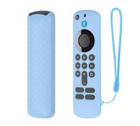 Custodia in silicone per Fire TV 4K/HD, custodia protettiva leggera e antiurto per il modello più recente, custodia protettiva per telecomando 2025 (blu di notte)