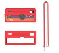 Custodia in silicone per fotocamera digitale Kodak Charmera portachiavi, custodia protettiva morbida con cordino | guscio in gomma anti-goccia e antiscivolo | protezione completa per Kodak Charmera