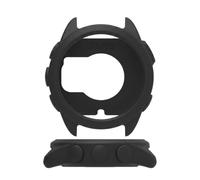Custodia in silicone per Garmin Forerunner 165, 2 pezzi, colore nero | Custodia in silicone morbido su misura per Garmin Forerunner 165, resistente agli urti, antigraffio e facile da installare.