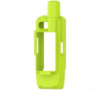 Custodia in silicone per Garmin GPSMAP H1, antiurto, anti goccia, protezione completa, accessorio per bicicletta e GPS, colore nero (verde fluorescente)