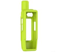 Custodia in silicone per Garmin GPSMAP-H1plus, custodia protettiva anti-goccia con vestibilità, cover leggera antiurto per navigazione all'aperto, nero (verde fluorescente)