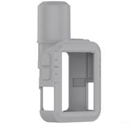 Custodia in silicone per Garmin inReach per mini 3 Plus, antiurto, anti-goccia, custodia protettiva per GPS, accessorio per computer da bici, colore nero (grigio)