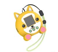 Custodia in silicone per giocattolo digitale Punirunes, custodia protettiva morbida gialla con cordino, design ammortizzante per bambini, dispositivo elettronico interattivo per giochi