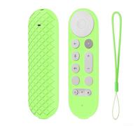 Custodia in silicone per Google TV Streamer 4K, custodia protettiva per telecomando, custodia protettiva morbida antiscivolo (verde di notte)