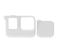 Custodia in silicone per GoPro Hero13 Black, copertura laterale della batteria con protezioni per lo schermo, copriobiettivo, cordino, kit completo
