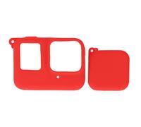 Custodia in silicone per GoPro Hero13 Black, copertura laterale della batteria con protezioni per lo schermo, copriobiettivo, cordino, kit completo