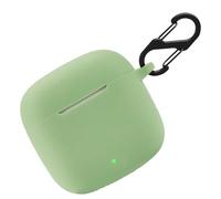 Custodia in silicone per Huawei FreeBuds SE2, custodia protettiva antiurto e pelle protettiva per Huawei FreeBuds SE 2 con portachiavi (verde)