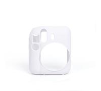 Custodia in Silicone per Instax Mini 12,Morbida Custodia per Fotocamera a Conchiglia Anti-graffio Anti-polvere Accessori di Protezione per Mini 12 Fotocamera Istantanea (Bianco)