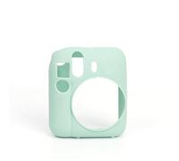 Custodia in Silicone per Instax Mini 12,Morbida Custodia per Fotocamera a Conchiglia Anti-graffio Anti-polvere Accessori di Protezione per Mini 12 Fotocamera Istantanea (Verde)